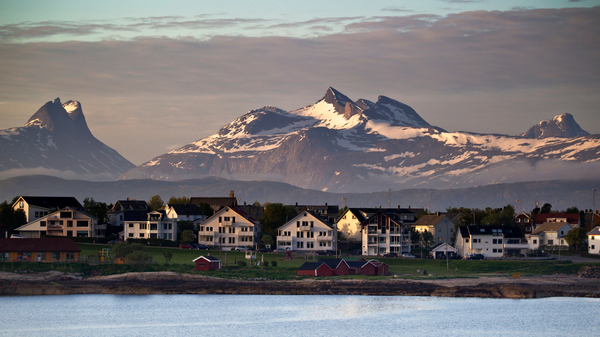 The town of Bodø in Norway.