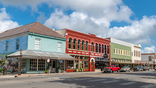 The town of Seguin, Texas.